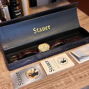 Stauer Meisterzeit Automatic Wristwatch 19793 27 Jewel men's watch